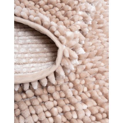 Libisemiskindel vannitoamatt CHENILLE 50x80 cm beež