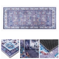 Libisemisvastane idamaine vaip PRINT SHINE 70x140 cm, sinine