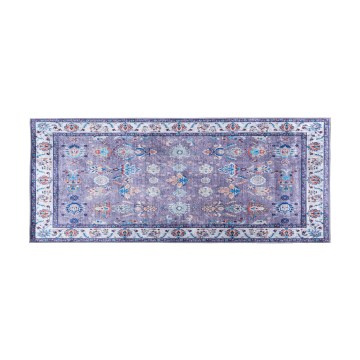 Libisemisvastane idamaine vaip PRINT SHINE 70x140 cm, sinine