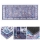 Libisemisvastane idamaine vaip PRINT SHINE 70x140 cm, sinine