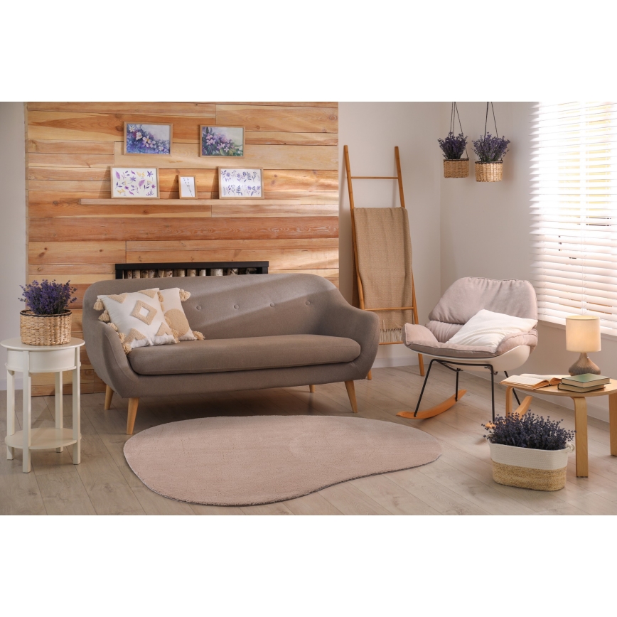 Libisemisvastane vaip LOREN 120x170 cm beež