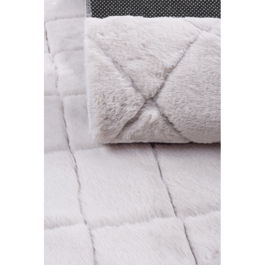 Libisemisvastane vaip MODENA NEW 80x140 cm helehall