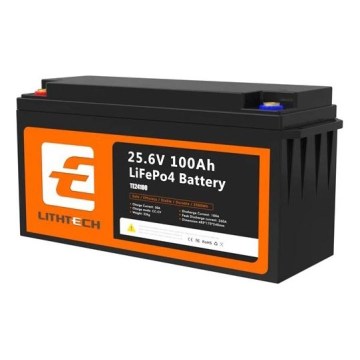 LiFePO4 aku päikesesüsteemidele 25,6V/100Ah IP66