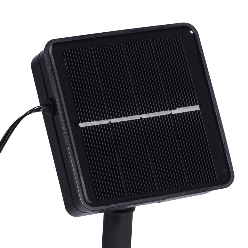 JUST LIGHT. 19971-18 - LED RGB päikesetoitega valgusriba TEANIA LED/3,7V 5 m 1200 mAh IP44 must