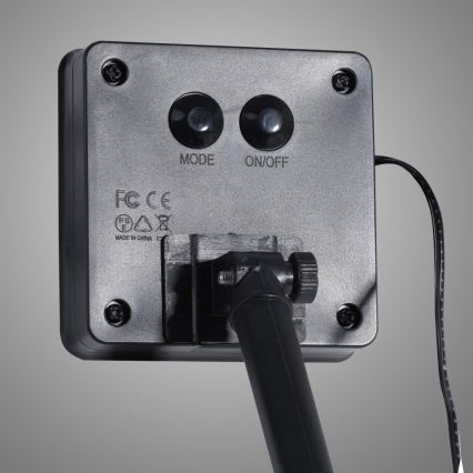 JUST LIGHT. 19971-18 - LED RGB päikesetoitega valgusriba TEANIA LED/3,7V 5 m 1200 mAh IP44 must