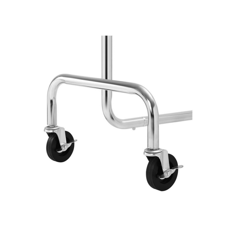 Liigutatav põrandanagi JEAN, hõbedane