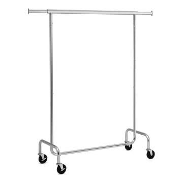 Liigutatav põrandariidenagi JEAN 110/150x160x45 cm, hõbedane