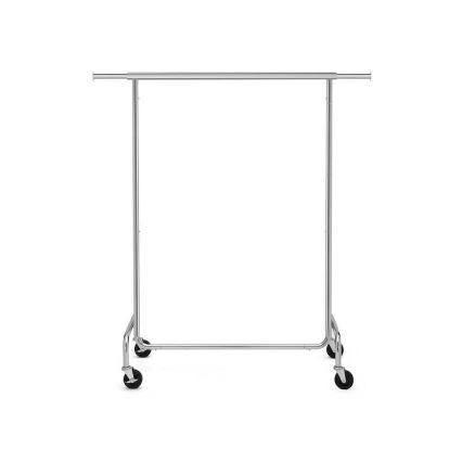 Liigutatav põrandariidenagi JEAN 110/150x160x45 cm, hõbedane