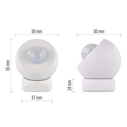 Liikumisandur GOSMART 1xCR123A