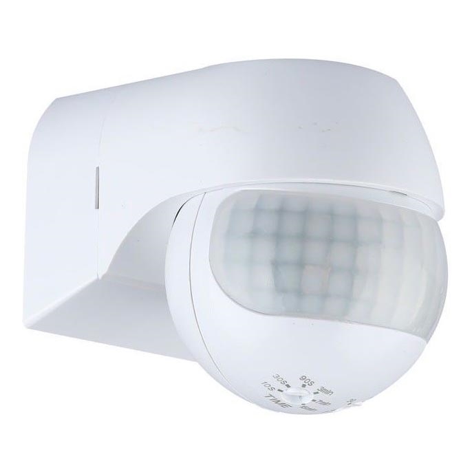 Liikumisandur PIR 180° 800W/230V IP44 valge