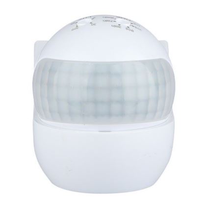 Liikumisandur PIR 180° 800W/230V IP44 valge