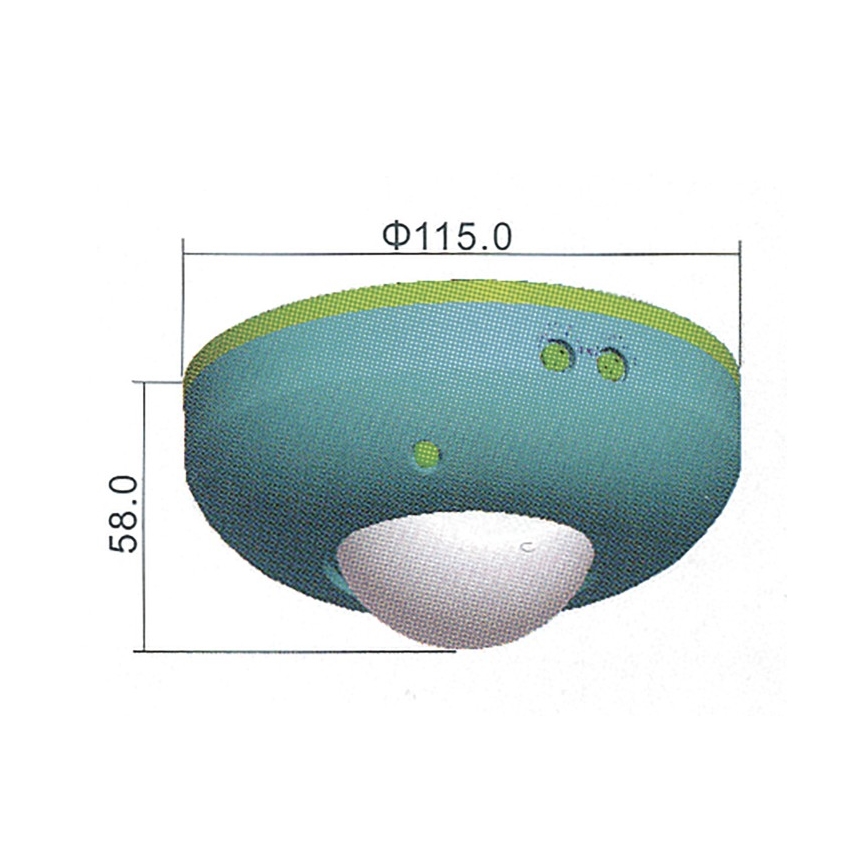 Liikumisandur PIR B 360° 1200W/230V valge