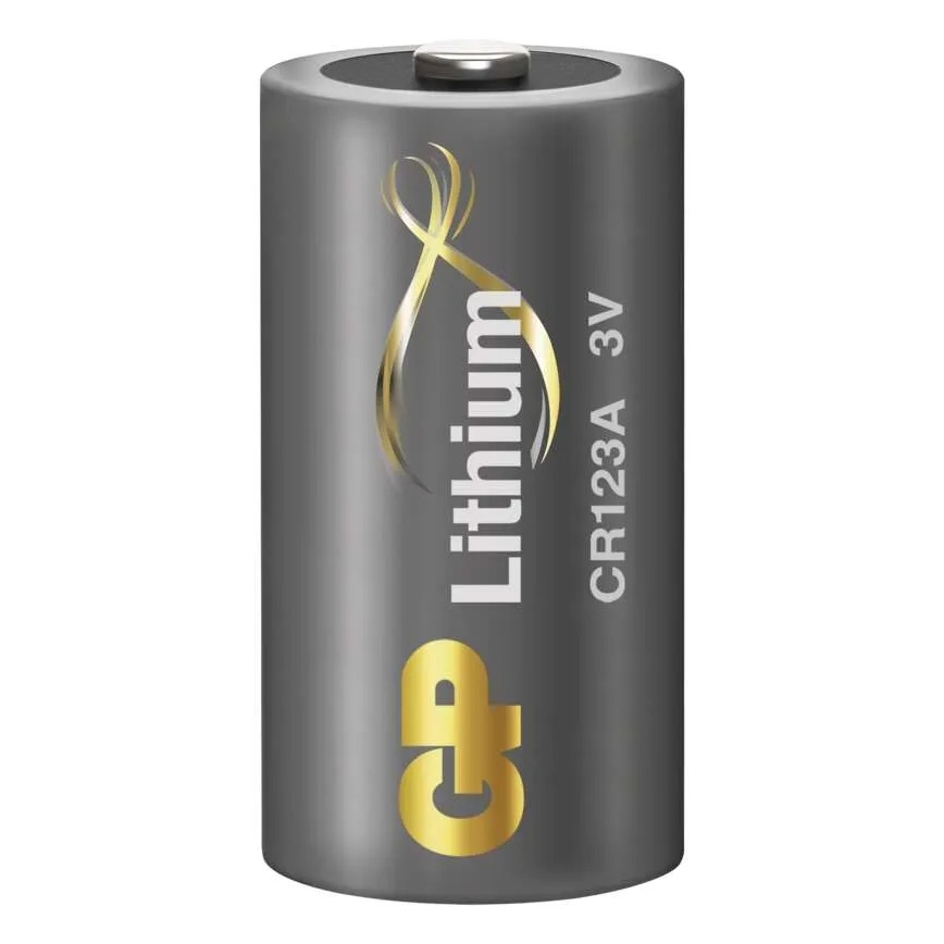 Liitiumpatarei CR123A GP LITHIUM 3V/1400 mAh