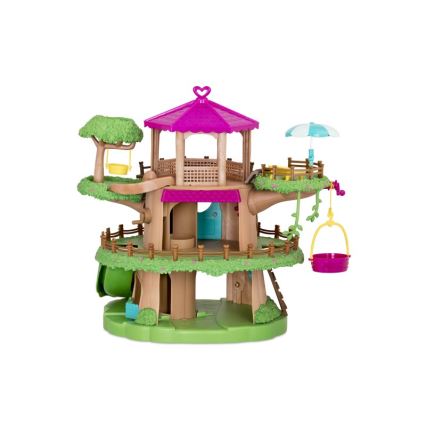 Li'l Woodzeez - Mängukomplekt FAMILY TREEHOUSE puumaja