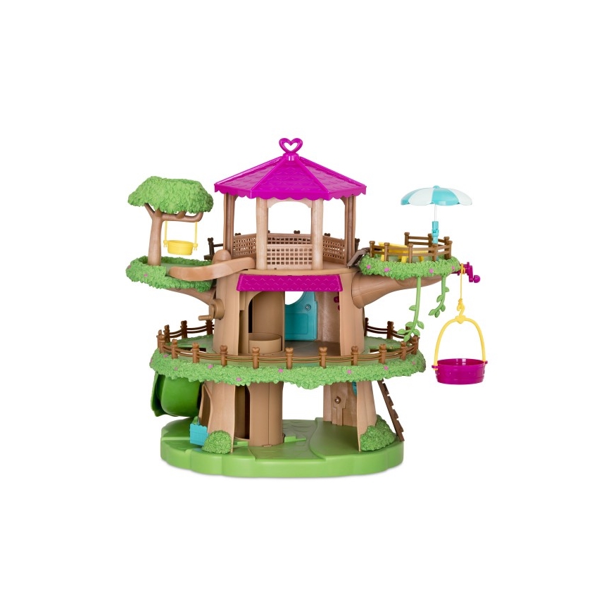 Li'l Woodzeez - Mängukomplekt FAMILY TREEHOUSE puumaja