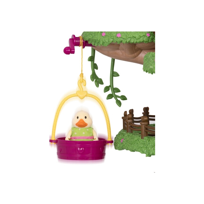 Li'l Woodzeez - Mängukomplekt FAMILY TREEHOUSE puumaja