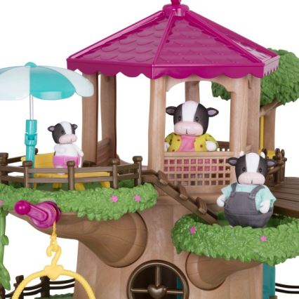 Li'l Woodzeez - Mängukomplekt FAMILY TREEHOUSE puumaja
