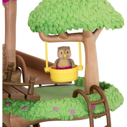 Li'l Woodzeez - Mängukomplekt FAMILY TREEHOUSE puumaja