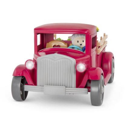 Li'l Woodzeez - Mängukomplekt taluniku auto toidustendiga 3xAAA