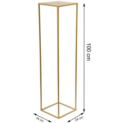 Lillealus 100x24 cm kuldne