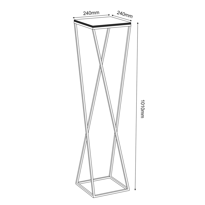 Lillealus 100x24 cm must