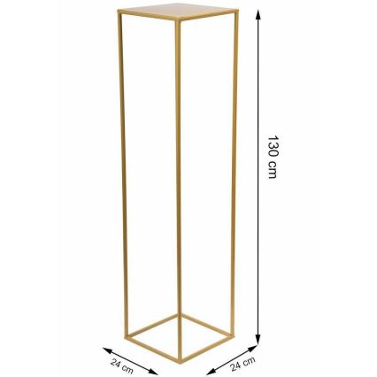 Lillealus 130x24 cm kuldne