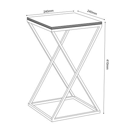 Lillealus 40x24 cm must