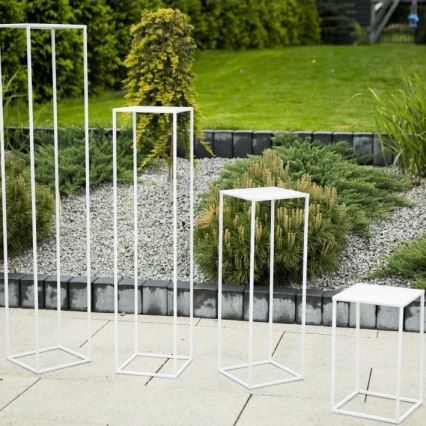 Lillealus 40x24 cm valge