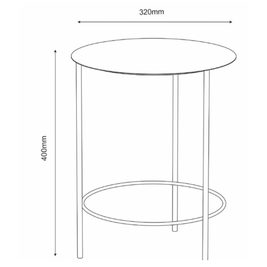 Lillealus 40x32 cm must