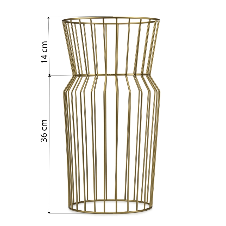 Lillealus 50x26 cm kuldne