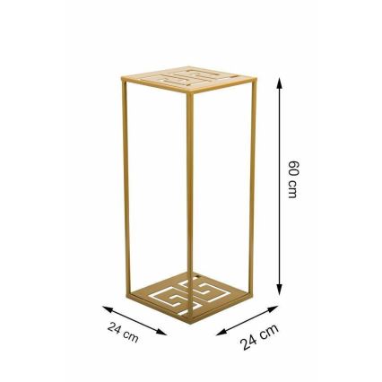 Lillealus 60x24 cm kuldne
