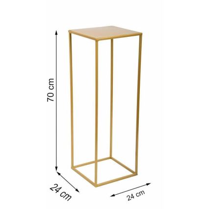 Lillealus 70x24 cm kuldne