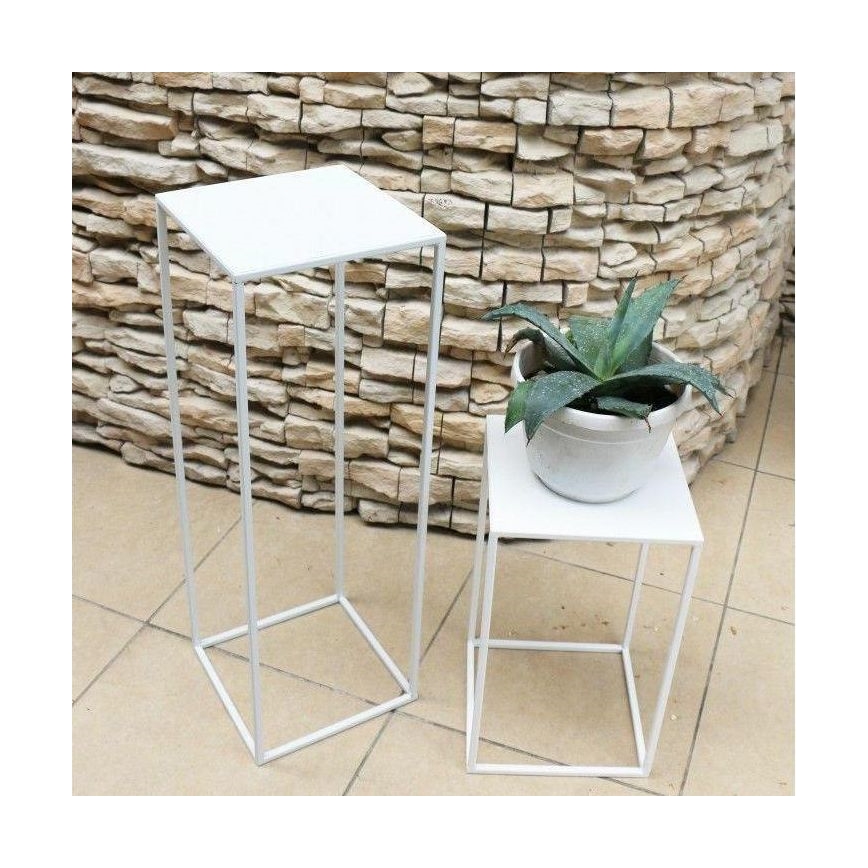 Lillealus 70x24 cm valge