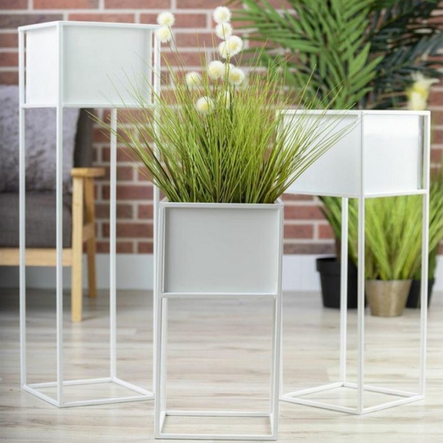 Lillealus 70x24 cm valge