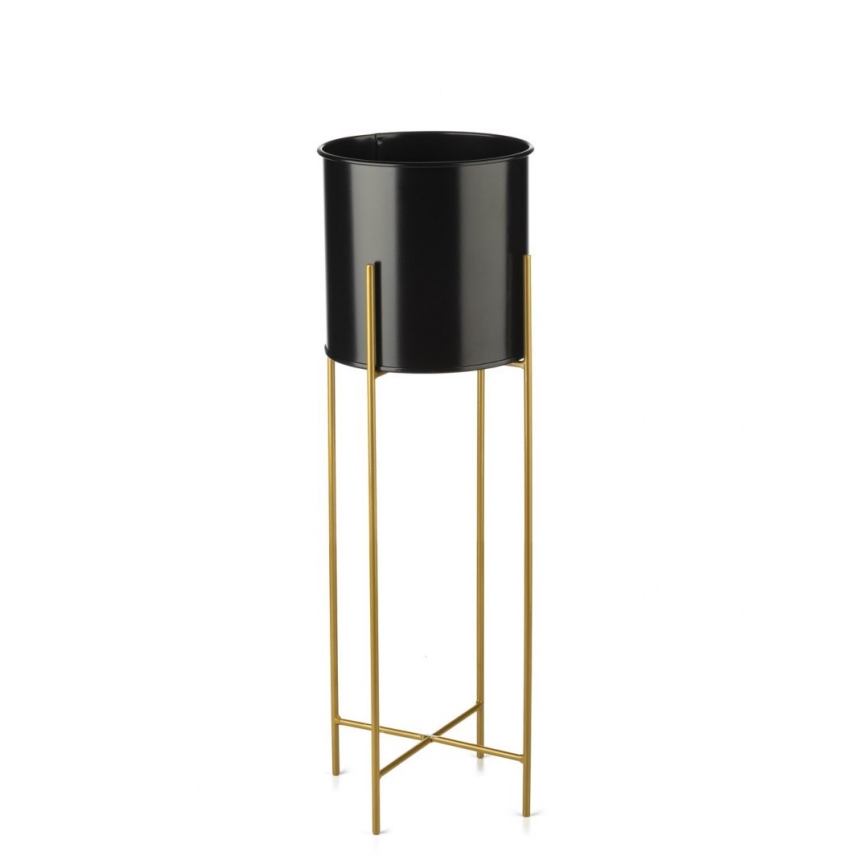 Lillealus 75x17 cm must/kuldne