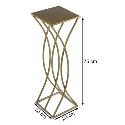 Lillealus 75x23 cm kuldne