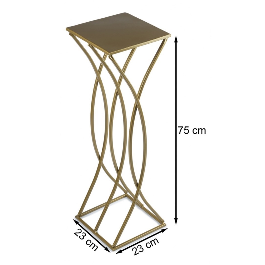 Lillealus 75x23 cm kuldne