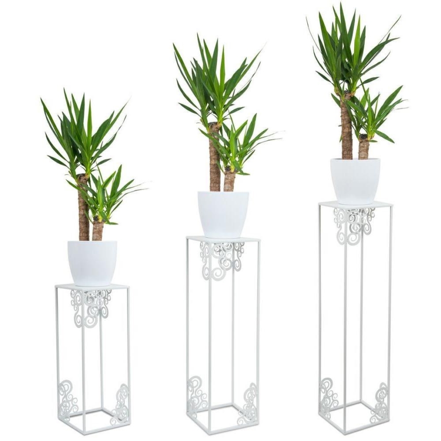 Lillealus 80x24 cm valge