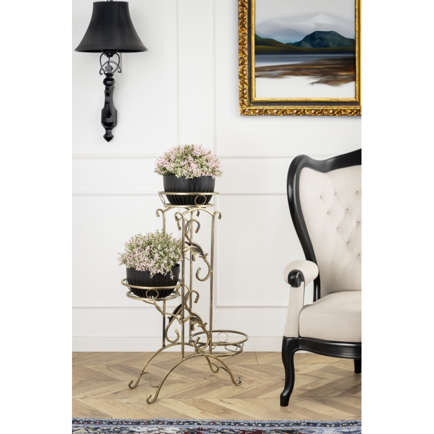 Lillealus 90x65 cm kuldne