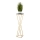 Lillealus LOFT 100x24 cm kuldne/must