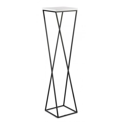 Lillealus LOFT 100x24 cm must/valge