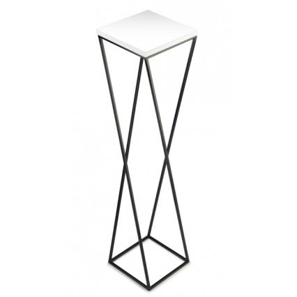 Lillealus LOFT 100x24 cm must/valge