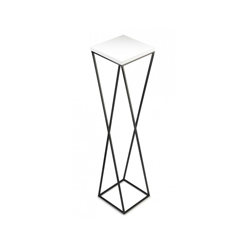 Lillealus LOFT 100x24 cm must/valge