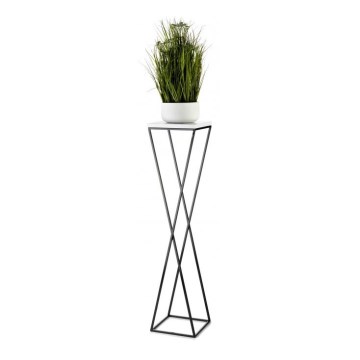 Lillealus LOFT 100x24 cm must/valge