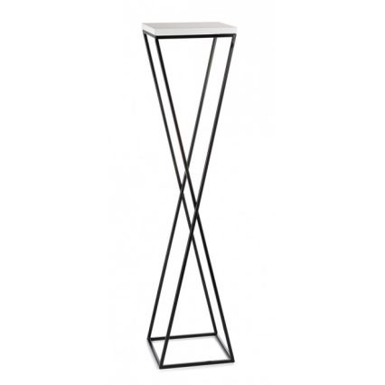 Lillealus LOFT 100x24 cm must/valge