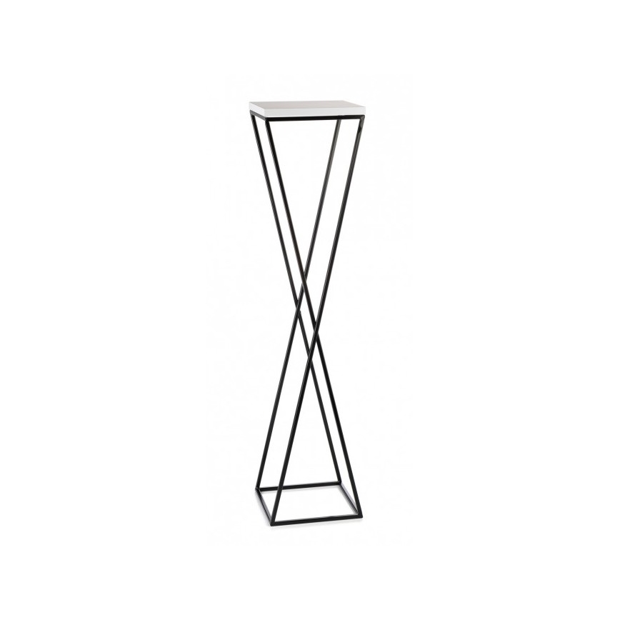 Lillealus LOFT 100x24 cm must/valge