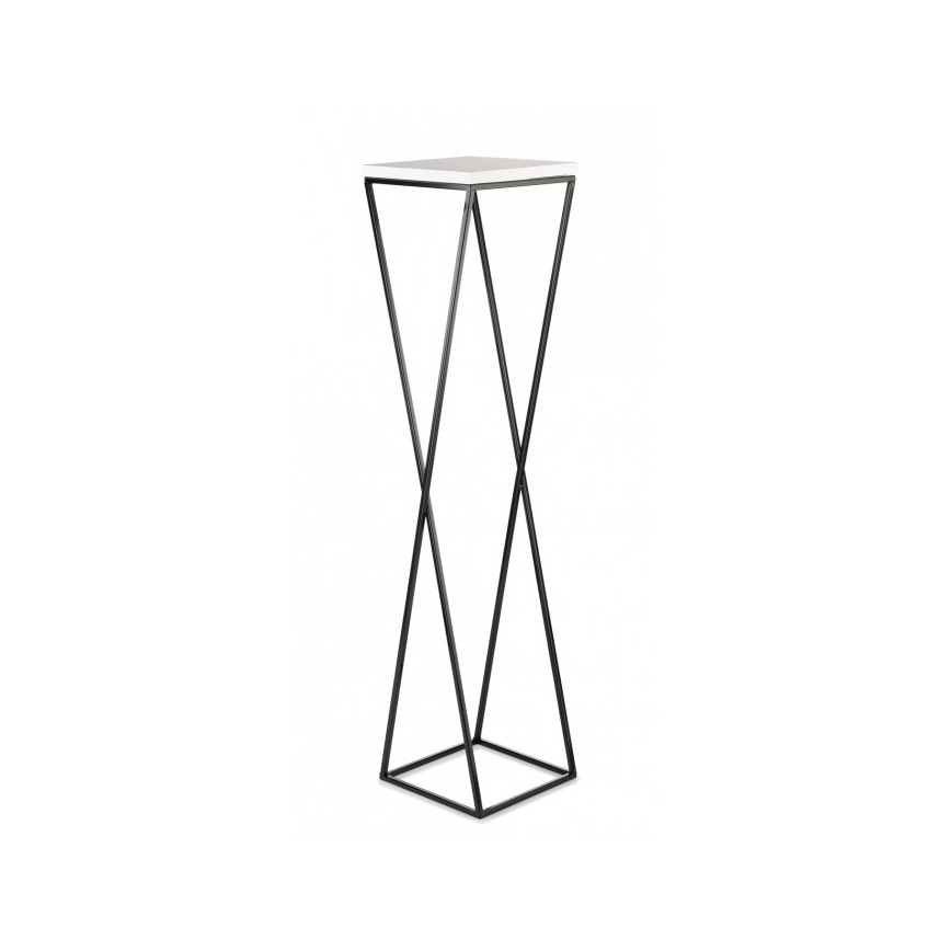Lillealus LOFT 100x24 cm must/valge