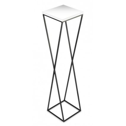 Lillealus LOFT 100x24 cm must/valge