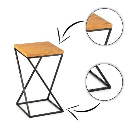 Lillealus LOFT 40x24 cm must/pruun