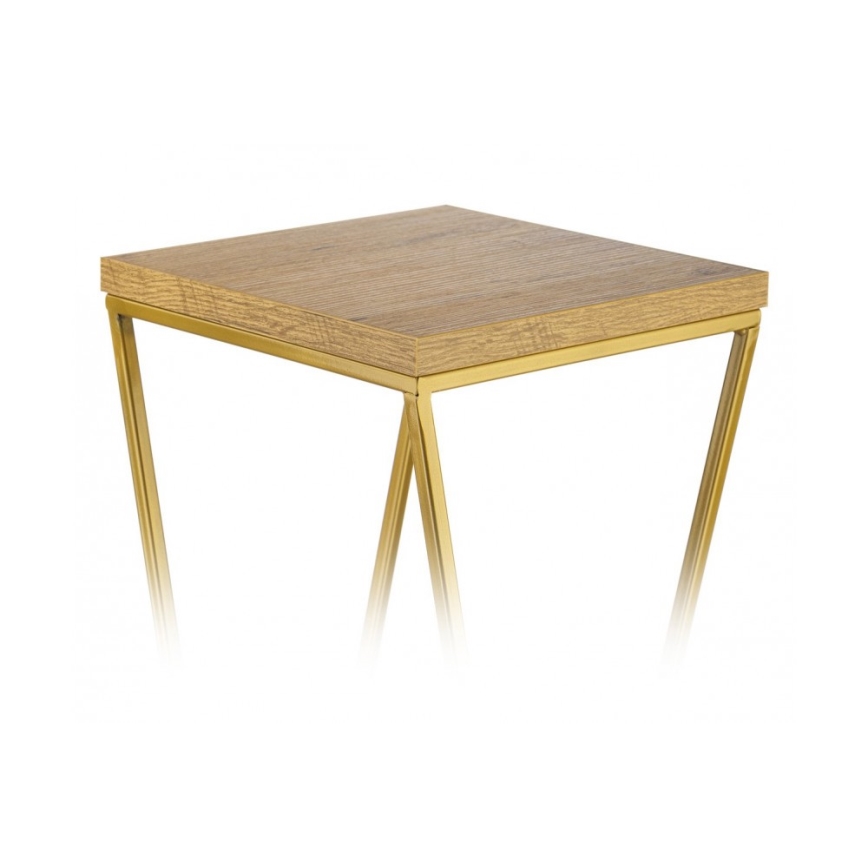 Lillealus LOFT 70x24 cm kuldne/pruun